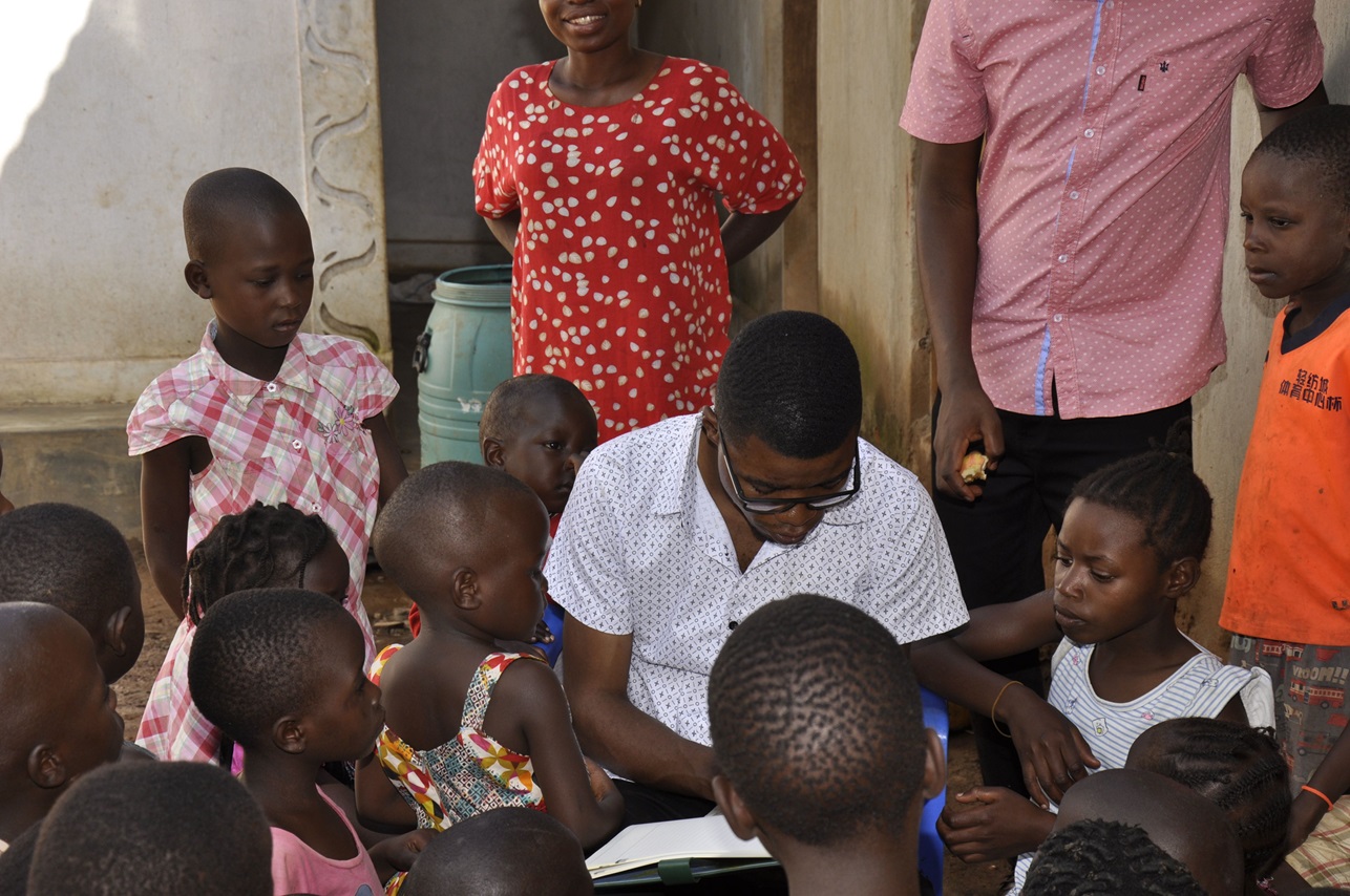 Children playing